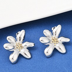 Серьги-гвоздики из нержавеющей стали 304&nbsp;EJEW-S265-08GP