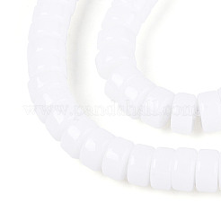 Непрозрачные сплошные цветные стеклянные бусины&nbsp;GLAA-N026-3x6mm-02