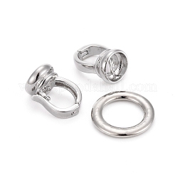 Латунь раз по сравнению с застежками&nbsp;X-KK-F0297-23-NR