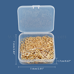 Паяные латунные цепочки для скрепок&nbsp;CHC-CA0001-03G