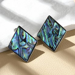 Серьги-гвоздики из нержавеющей стали 304&nbsp;EJEW-C138-02P