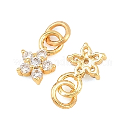 Латунные микро проложить кубического циркония подвески&nbsp;KK-F927-16G