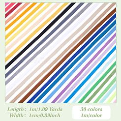 30 шт. нейлоновых лент 30 цветов&nbsp;SRIB-ME0001-18A