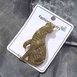 Броши из сплава персидская кошка&nbsp;LS-JEWB-Q004-03AG