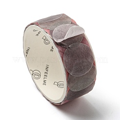 Круглые клейкие декоративные бумажные ленты&nbsp;DIY-M052-01C