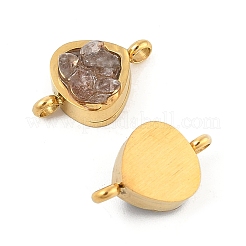 Подвески-треугольники из натуральной смешанной каменной крошки из нержавеющей стали 304&nbsp;KK-P300-28G