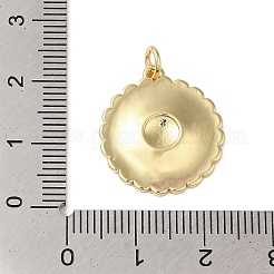 Подвески из латуни с эмалью в стойку&nbsp;KK-B092-24G