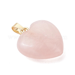 Природного розового кварца подвески&nbsp;PALLOY-JF05169-01