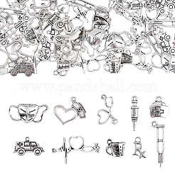 100шт 10 стиля подвески из сплава в тибетском стиле&nbsp;TIBEP-CJ0001-44