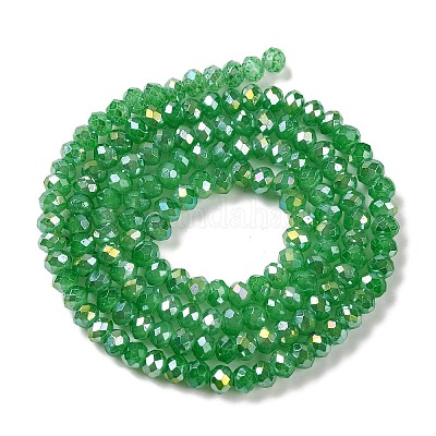 Запекание гальванических нитей стеклянных бусин X-DGLA-A039-J2MM-B03-1