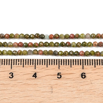 Природные Unakite бисер нитей&nbsp;G-B171-C03-2mm-1