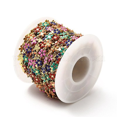 Ионное покрытие (ip) эмалированные цепи из хирургической нержавеющей стали 316 ручной работы CHS-I019-17A-1