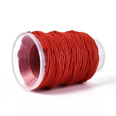 22 м хлопковый шнур для макраме&nbsp;OCOR-T017-07H-1