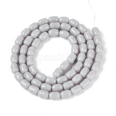 Непрозрачное стекло бисер нитей&nbsp;GLAA-T028-14P-02-1