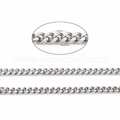 Цепи из нержавеющей стали 304 CHS-K001-21-3mm-1