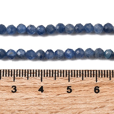 Натуральный кианитовые бисер пряди&nbsp;G-F799-E01-4mm-1