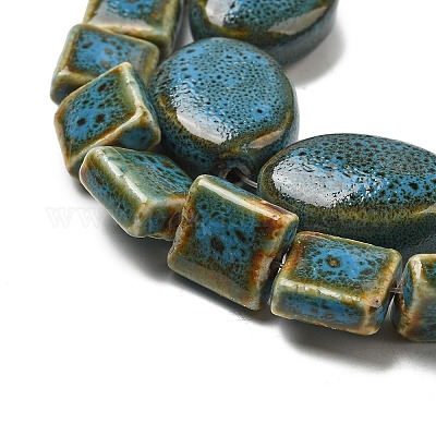 Фарфора ручной работы бисер нитей&nbsp;PORC-B002-19B-1