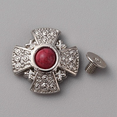 Заклепки для монет из цинкового сплава и смолы FIND-WH0110-630P-02-1