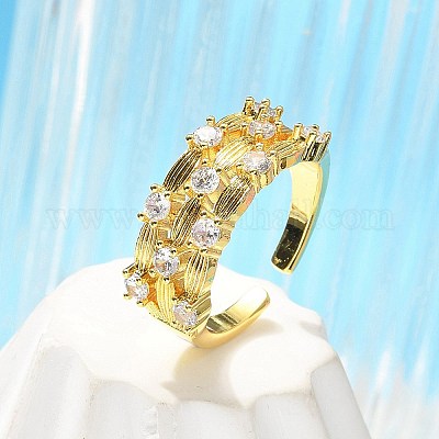 Кольца крест-накрест из нержавеющей стали 304&nbsp;LS-RJEW-B109-08G-01-1