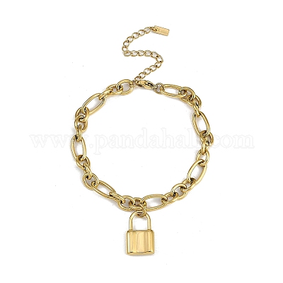 Браслеты из нержавеющей стали 304 с PVD-покрытием&nbsp;BJEW-Z077-05G-1