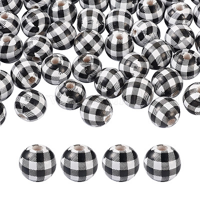 Натуральные деревянные бусы&nbsp;WOOD-TAC0010-05A-1