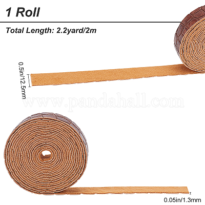 Ткань из искусственной кожи с рисунком аллигатора&nbsp;AJEW-WH0034-92A-02-1