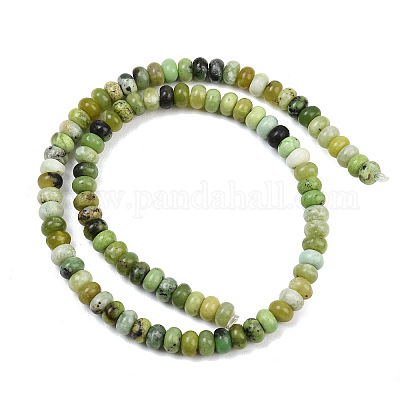 Природные серпантину нитей бисера&nbsp;G-L647-D09-4x6mm-1