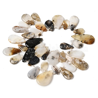 Природные африканские опал бусины пряди&nbsp;G-D365-B01-1