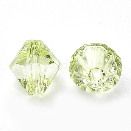 Прозрачные акриловые бусины&nbsp;X1-TACR-S146-4mm-12-1