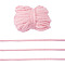 20 Yards Nylon Ribbon, Clothes Sewing, for Making Bowknot, Pink, 1/4 inch(5mm)