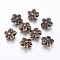 CCB Plastic Beads, Flower, Antique Bronze, 15x15.5x8mm, Hole: 2mm