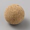 Cork Massage Ball, Massaging Tools, for Back, Arm, Neck, Shoulder, Leg Circulation Roller, Tissue Massage, BurlyWood, 40mm