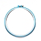 Plastic Embroidery Hoops, Embroidery Circle Cross Stitch Hoops, for Sewing, Needlework and DIY Embroidery Project, Turquoise, 240mm