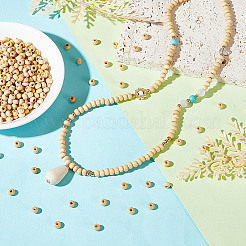 5000 шт. натуральные необработанные деревянные бусины&nbsp;WOOD-GA0001-76