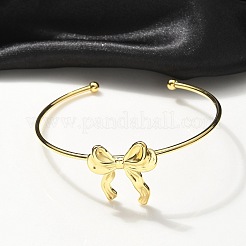 Браслеты-манжеты из нержавеющей стали 304&nbsp;BJEW-B107-01G