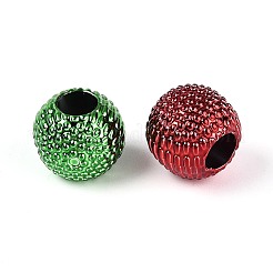 УФ-покрытие непрозрачные акриловые европейские бусины&nbsp;PACR-T017-20M