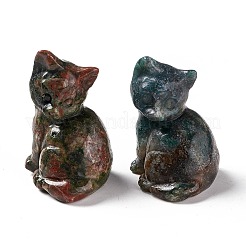 Украшение дисплея скульптуры из натуральной океанской яшмы&nbsp;G-F719-40C