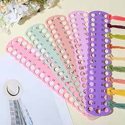 5шт. 5-х цветный пластиковый держатель ниток для вышивки крестом&nbsp;SENE-CY0001-06