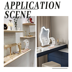 Акриловый дисплей серьги стойки&nbsp;EDIS-WH0006-40