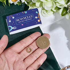 1 шт. 925 кольца-пружинки из стерлингового серебра&nbsp;STER-SC0001-65C