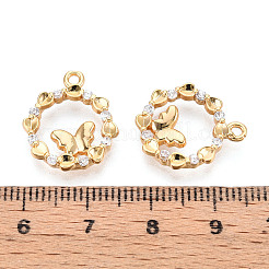 Латунные микро проложить кубического циркония подвески&nbsp;X1-KK-N263-78C-G