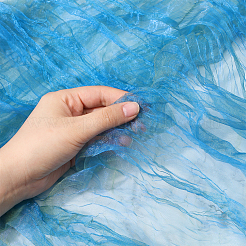 Кружевная ткань из органзы градиентного цвета&nbsp;DIY-WH0308-575