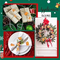 66 шт. 11 стиля рождественской тематики смоляные декоден кабошоны RESI-SC0005-59