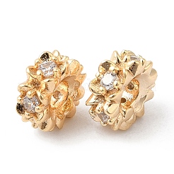 Латунные микро проложить кубических циркония шарики прокладки&nbsp;KK-P234-39G