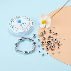 710 шт. Гальванические прозрачные стеклянные бусины&nbsp;DIY-YW0003-07