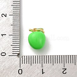 Латунь эмаль подвески&nbsp;KK-Q098-33G-B