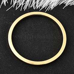 Латунные простые браслеты для женщин&nbsp;BJEW-D339-01G