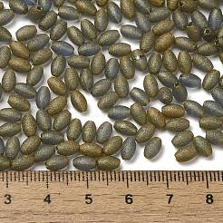 Стеклянные бусины прозрачных цветов&nbsp;SEED-F006-03A-05