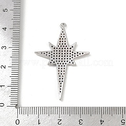 Латунные микро проложить кубического циркония подвески&nbsp;KK-M322-45P