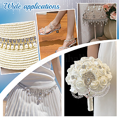 1 ярд круглых железных цепочек со стразами&nbsp;CH-PH0001-17